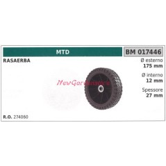 MTD Rasenmäher Mähwerk Mähwerkrad 017446 | Newgardenstore.eu