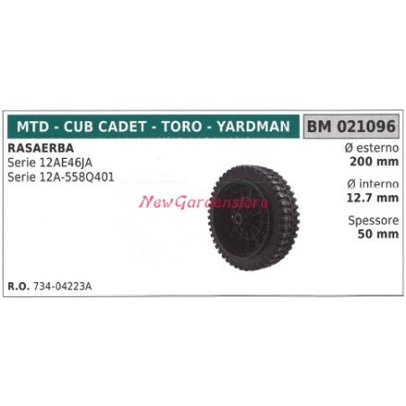 MTD Rasenmäher-Mährad 12AE46JA 12A-558Q401 021096 | Newgardenstore.eu