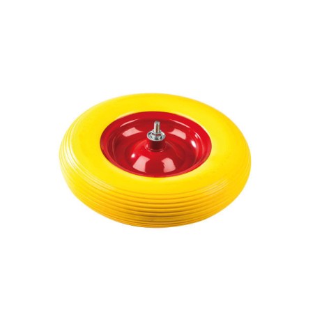 Roue de brouette 4.80/4.00-8 anti-crevaison avec jante | Newgardenstore.eu