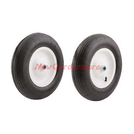 Lawn tractor trailer wheel model 320610 dimensions 480 x 400 - 8 hole 20 mm | Newgardenstore.eu