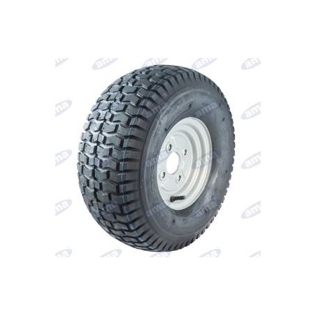 Pneumatic wheel with garden profile 16x6.50-8" for trailer | Newgardenstore.eu