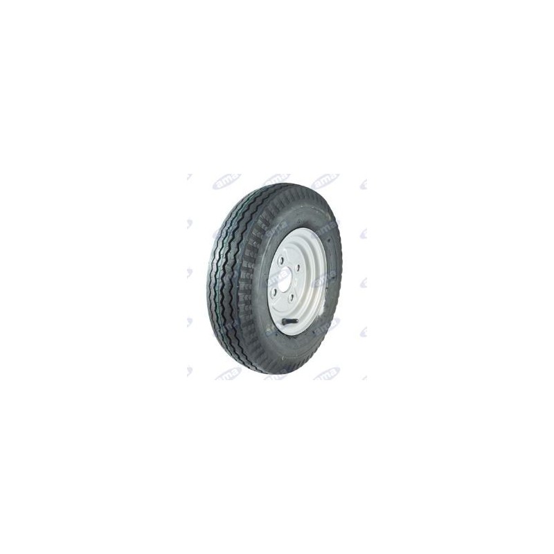 Pneumatic wheel for trailer size 4.80/4.00-8" with iron rim 91851