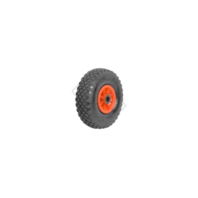 NEWGARDENSTORE pneumatic wheel with nylon disc for agricultural machine