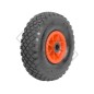 NEWGARDENSTORE pneumatic wheel with nylon disc for agricultural machine