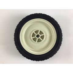 Plastic rear wheel for lawn mower KAAZ LM 484 LM 536 | Newgardenstore.eu