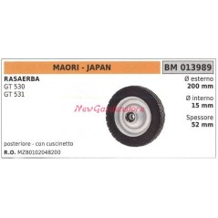 Rear wheel MAORI lawn mower mower GT 530 531 013989 | Newgardenstore.eu