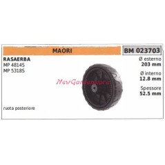 MAORI roue arrière de la tondeuse MP 4814S 023703 | Newgardenstore.eu