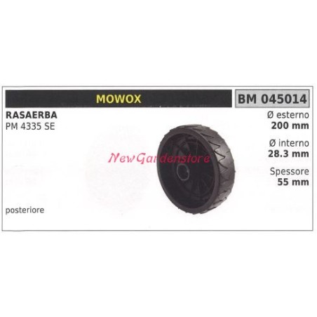 MOWOX cortacésped de ruedas traseras PM 4335 SE 045014 | Newgardenstore.eu