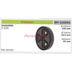 Ruota posteriore PROGREEN rasaerba tosaerba tagliaerba JT 420E 028060 | Newgardenstore.eu