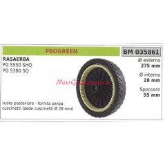 Ruota posteriore PROGREEN rasaerba tosaerba tagliaerba PG 5550SHQ 035861 | Newgardenstore.eu