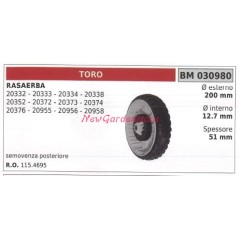 TORO tondeuse à roues arrière 20332 20333 20334 030980 | Newgardenstore.eu