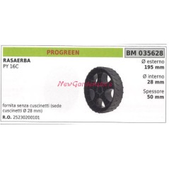 PROGREEN Roue de coupe pour tondeuse à gazon PY 16C 035628