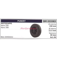 PUBERT Bio-shredder wheel MANO 20R 30B 033383 | Newgardenstore.eu