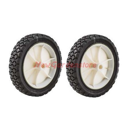 Lawn tractor mower wheel 900112 Universal diameter 203 mm diameter 12.7 mm | Newgardenstore.eu