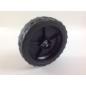 Lawn mower wheel without bearing 165mm 12mm CASTELGARDEN 322686091/1