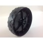 Lawn mower wheel without bearing 165mm 12mm CASTELGARDEN 322686091/1