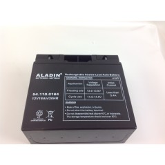 ALADIN Batterie für verschiedene 12 V - 18 AH GEL Modelle | Newgardenstore.eu