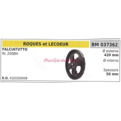 ROQUES ET LECOEUR flail mower wheel RL 2008H 037362 | Newgardenstore.eu