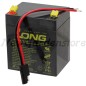 Electric lawn tractor starter battery 12V 4,5Ah 57970008