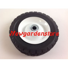 Universal metal wheel with mower bearing 150mm 12.5mm 420091 | Newgardenstore.eu