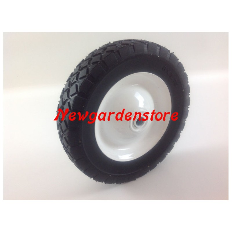 Universal metal wheel with mower bearing 200mm 12.5mm 420093