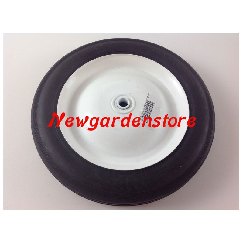 Universal metal wheel with mower bearing 250mm 12.5mm 420094