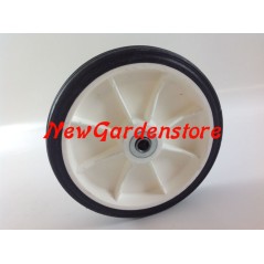 Universal plastic lawn mower wheel 200mm 12mm 26mm 420086 | Newgardenstore.eu