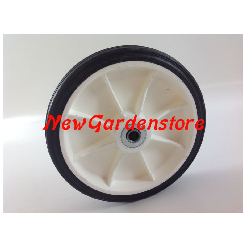 Universal plastic lawn mower wheel 200mm 12mm 26mm 420086