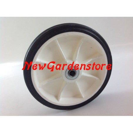 Universal plastic lawn mower wheel 200mm 12mm 26mm 420086 | Newgardenstore.eu