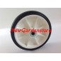 Universal plastic lawn mower wheel 200mm 12mm 26mm 420086