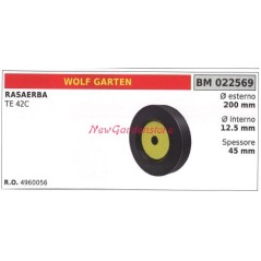 WOLF GARTEN Lawnmower trimmer wheel TE 42C 022569