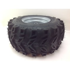 ORIGINAL CASTELGARDEN NJ 102 cm rear snow tyres 18'' for lawn tractor | Newgardenstore.eu