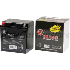 12V 32Ah DIN53030 elektrische Starterbatterie für Rasentraktor Rasenmäher