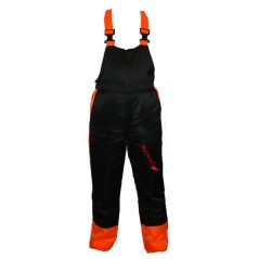 Cut-resistant dungarees for forestry use available in various sizes | Newgardenstore.eu