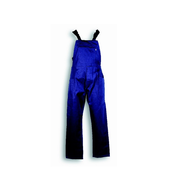 3-pocket blue cotton overalls various sizes