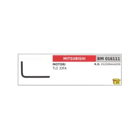 Débroussailleuse MITSUBISHI TLE33FA KS20094AA009 Démarreur à cliquet | Newgardenstore.eu