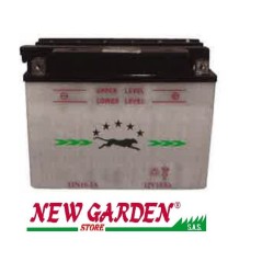 Starter battery for lawn tractor 12V/18A positive pole DX 200x90x170