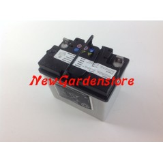 Rasenmäher-Starterbatterie 310022 12V/24A Pluspol RECHTS | Newgardenstore.eu