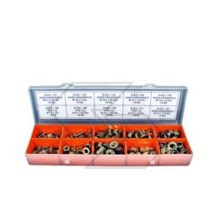 Nuts and bolts box for FORESTAL bevel gears contains 94 assorted pieces