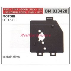 Scatola filtro aria CINA motore motozappa SG 3.5 HP 013428