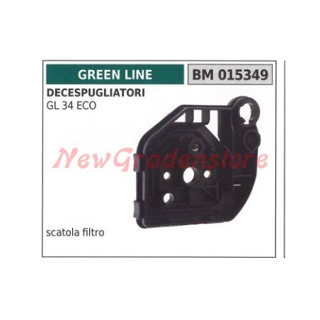 Boîtier de filtre à air GREEN LINE débroussailleuse GL 34 ECO 015349 | Newgardenstore.eu