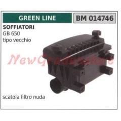Carcasa del filtro de aire GREEN LINE soplante GB 650 tipo antiguo 014746