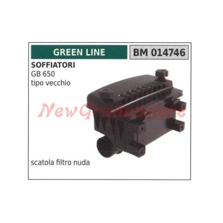 Carcasa del filtro de aire GREEN LINE soplante GB 650 tipo antiguo 014746 | Newgardenstore.eu