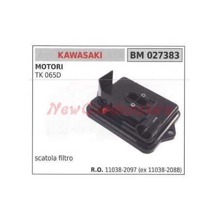 Carcasa del filtro de aire Desbrozadora KAWASAKI TK 065D 027383 | Newgardenstore.eu