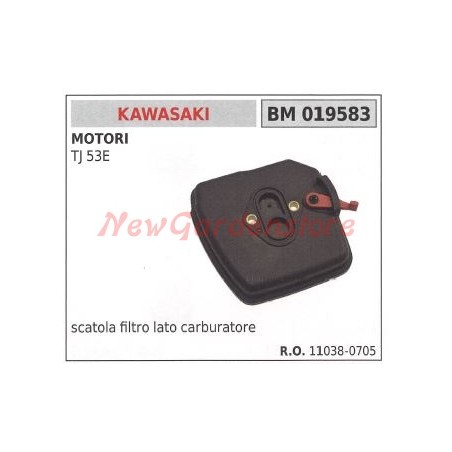 Carcasa filtro aire lado carburador KAWASAKI cortasetos TJ 53E 019583