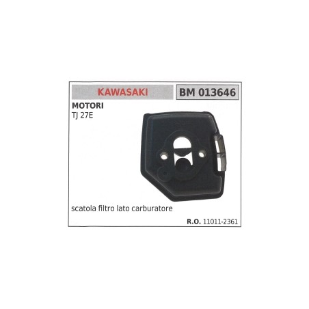 KAWASAKI taille-haie TJ 27E boîtier de filtre à air côté carburateur 013646 | Newgardenstore.eu