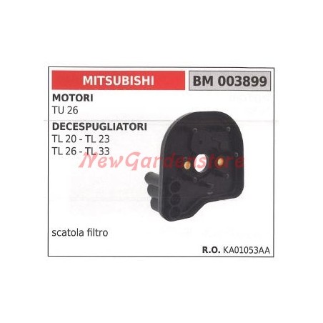 Boîte filtre à air MITSUBISHI moteur 2 temps débroussailleuse portée 003899 | Newgardenstore.eu