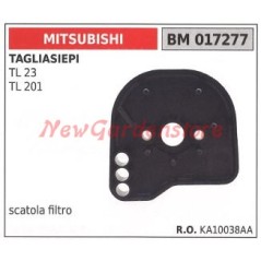 Scatola filtro aria MITSUBISHI motore 2tempi montato su tagliasiepe 017277