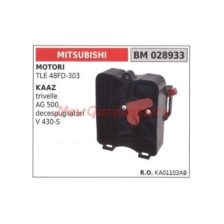 Boîte à filtre à air MITSUBISHI moteur 2 temps montée sur perceuse 028933 | Newgardenstore.eu