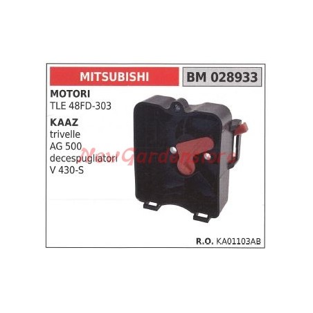 Luftfilterkasten MITSUBISHI 2-Takt-Motor montiert auf Bohrmaschine 028933 | Newgardenstore.eu